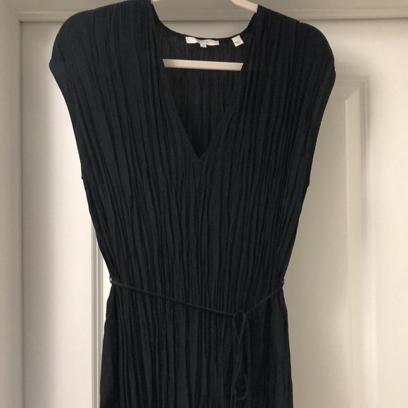 vince. Micro Pleated Dress - Picture 3 of 11